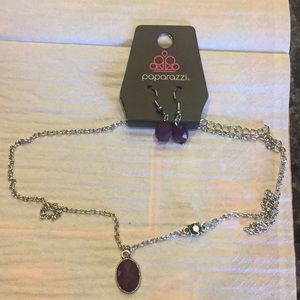 Necklace and earring